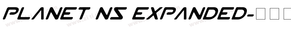 Planet NS Expanded字体转换